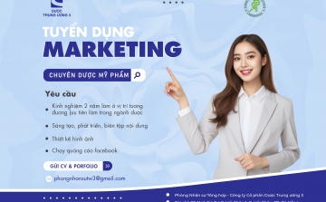 TUYỂN DỤNG NHÂN VIÊN MARKETING